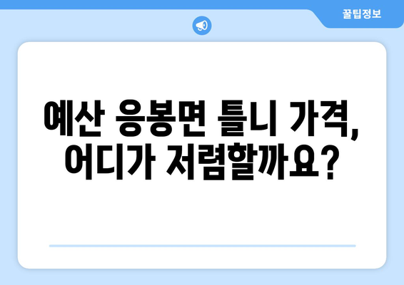 충청남도 예산군 응봉면 틀니 가격 비교 가이드 | 틀니 종류, 가격 정보, 추천 팁