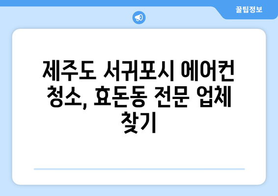 제주도 서귀포시 효돈동 에어컨 청소| 전문 업체 추천 & 비용 가이드 | 에어컨 청소, 서귀포, 효돈동, 가격, 업체