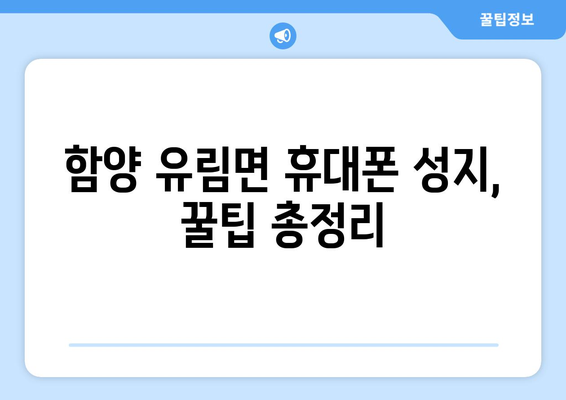 경상남도 함양군 유림면 휴대폰 성지 좌표| 최저가 폰 찾는 꿀팁 | 함양, 유림면, 휴대폰, 성지, 좌표, 저렴하게, 꿀팁