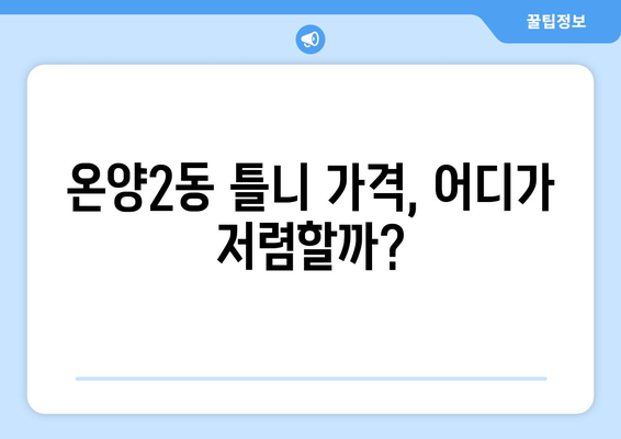 충청남도 아산시 온양2동 틀니 가격 비교 가이드 | 틀니 종류, 가격 정보, 추천 정보